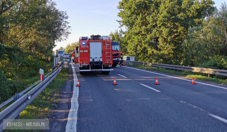Wypadek na krajowej ósemce w Ząbkowicach Śląskich