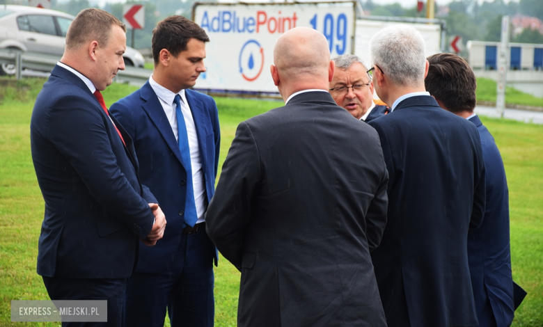 Briefing prasowy w Ząbkowicach Śląskich w sprawie budowy drogi ekspresowej S8