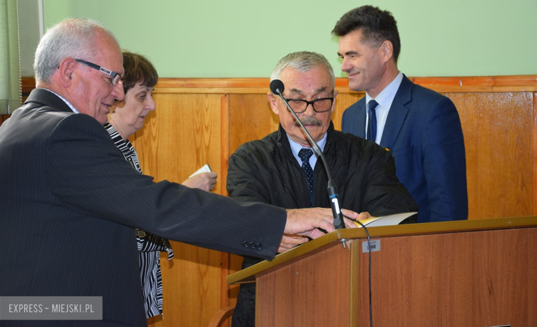 Odznakę zasłużonego działkowca otrzymał również Antoni Drożdż z Zarządu Dróg Powiatowych