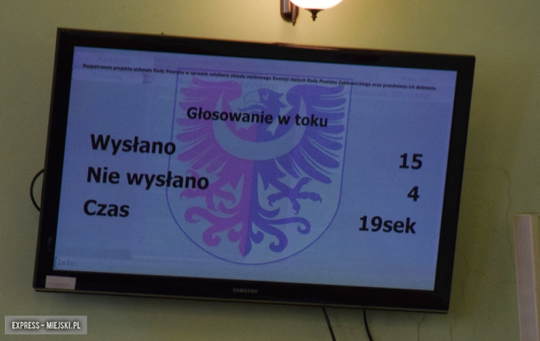 II sesja Rady Powiatu Ząbkowickiego VIII kadencji