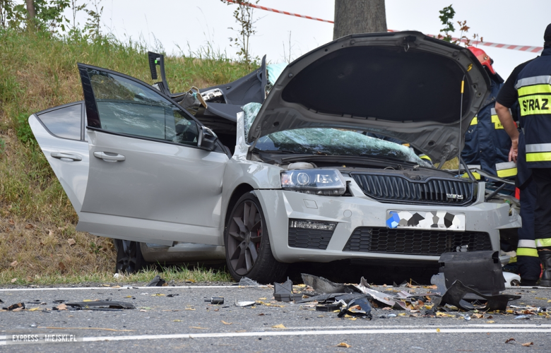 	Śmiertelny wypadek na krajowej 46 między Laskami a Podzamkiem