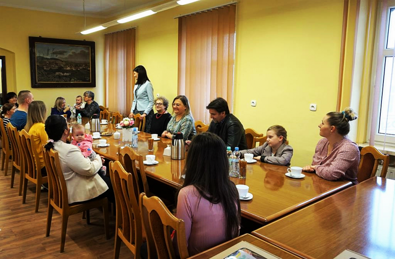 Spotkanie burmistrz z najmłodszymi mieszkańcami gminy Złoty Stok