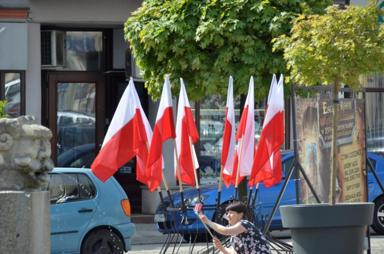 Dzień Flagi Rzeczypospolitej Polskiej w Ząbkowicach Śląskich
