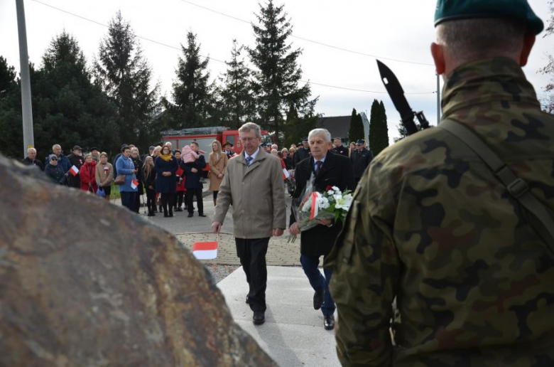 Uroczyste obchody 104. rocznicy odzyskania niepodległości w gminie Ciepłowody