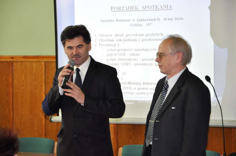 W spotkaniu wzięli udział geodeci z powiatu ząbkowickiego, kłodzkiego i dzierżoniowskiego
