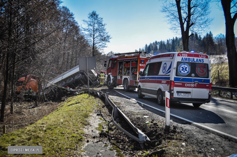 Groźny wypadek w Laskach