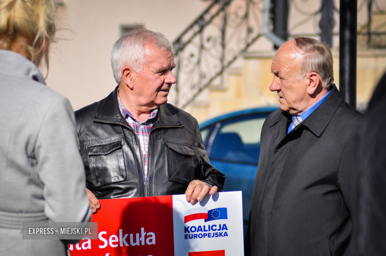 Briefing z kandydatami do Parlamentu Europejskiego z Koalicji Europejskiej w Ząbkowicach Śląskich