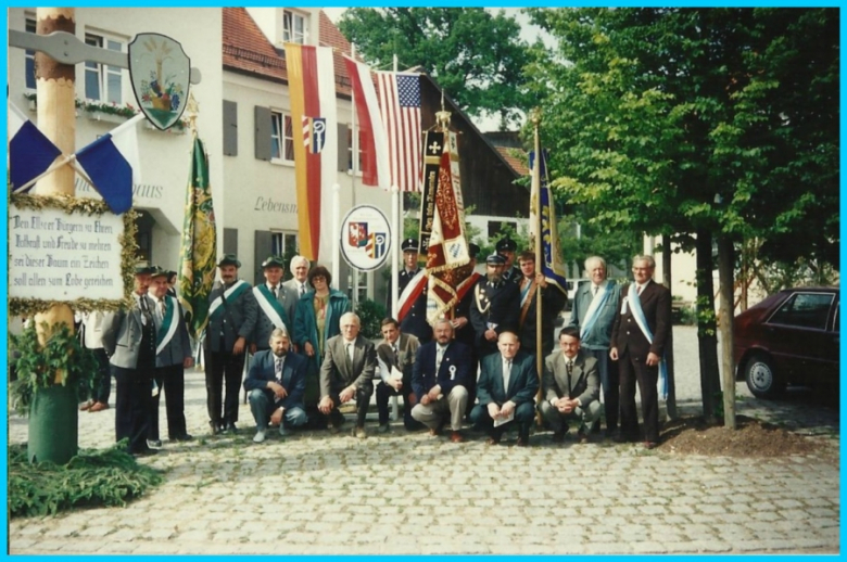 Delegacja w Ellzee w 1997 r.