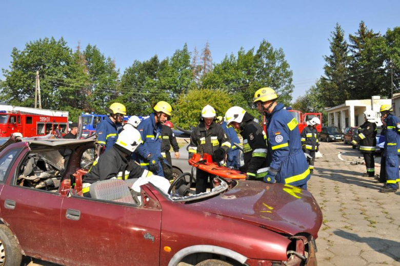 Polsko-niemieckie ćwiczenia strażaków-ochotników
