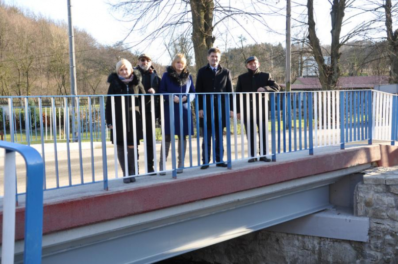 Wyremontowany most w Laskach