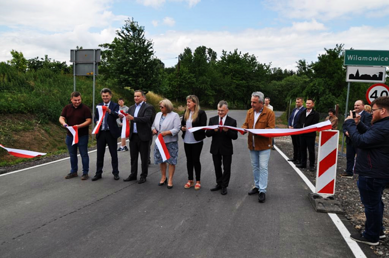 Oficjalne otwarcie drogi Stary Henryków - Wilamowice