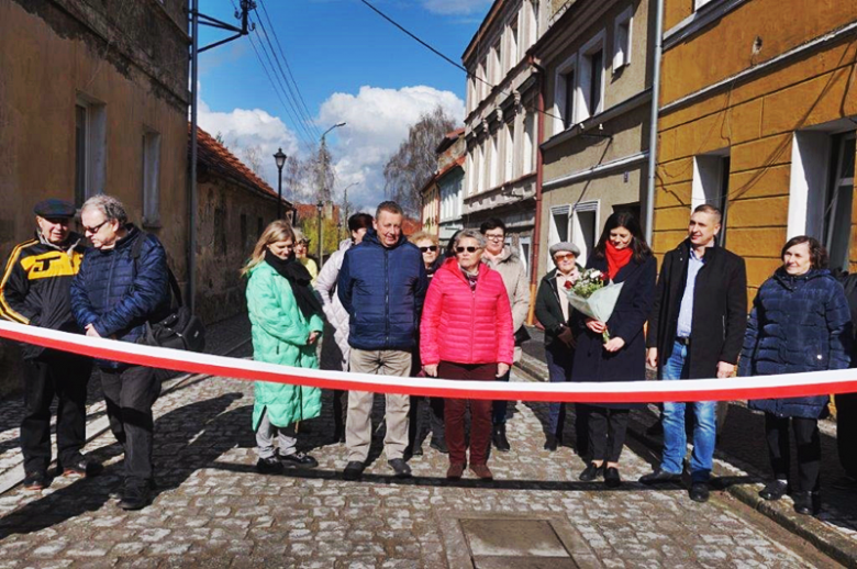 Ulica Lelewela w Złotym Stoku oficjalnie otwarta po remoncie