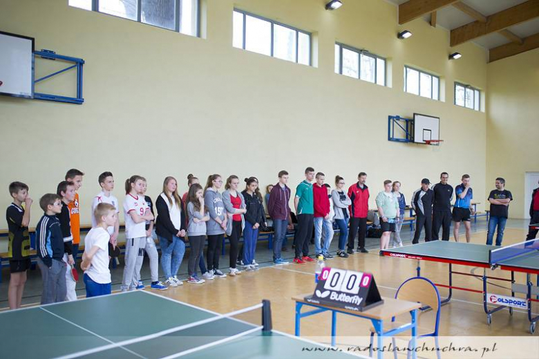 Turniej tenisa stołowego o puchar wójta gminy Stoszowice