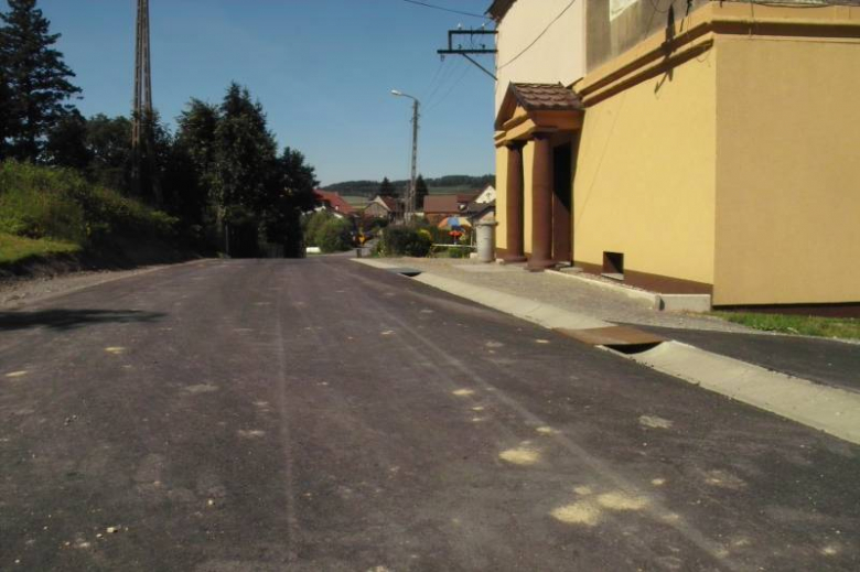 Wyremontowana droga wewnętrzna w Przedborowej