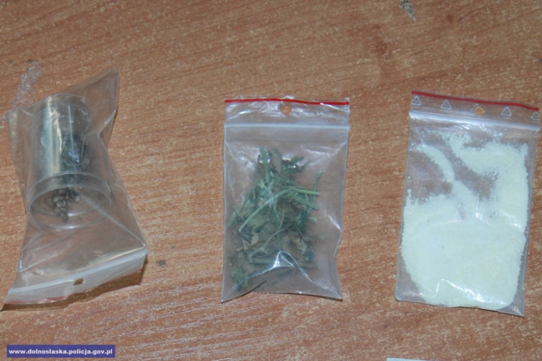 Policjanci w domu 32-latka ujawnili blisko 1200 porcji narkotyków