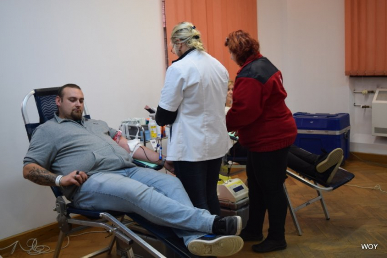 Mikołajkowa Akcja Poboru Krwi w Ziębicach