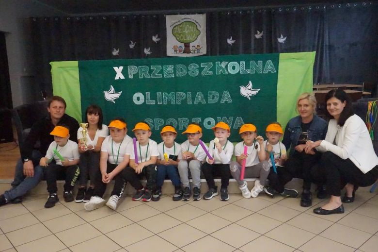 X Jubileuszowa Przedszkolna Olimpiada Sportowa w „Zielonej Dolinie”