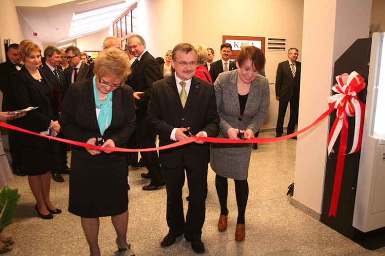Oficjale otwarcie nowego budynku Sądu w Ząbkowicach Śl.