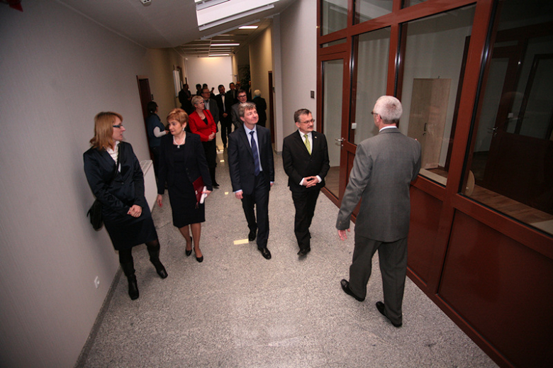 Oficjale otwarcie nowego budynku Sądu w Ząbkowicach Śl.