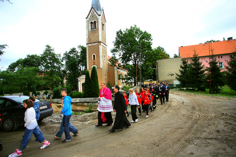 Otwarcie remizy w Tarnowie