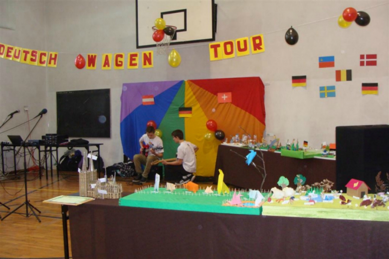 „Deutsch- Wagen-Tour” w gimnazjum nr 2