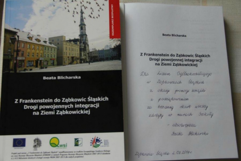 Promocja pracy naukowej Beaty Blicharskiej
