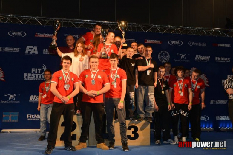 Siłacze na rękę z Przyłęku bardzo często pojawiali się na podium podczas ceremonii wręczania medali