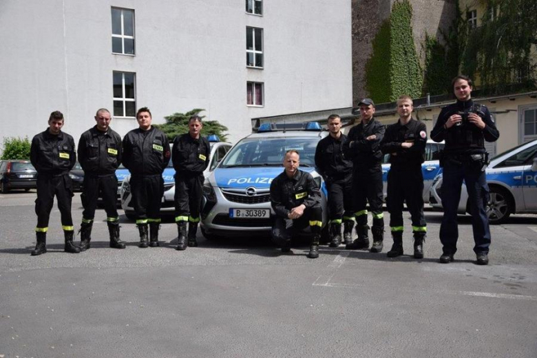 Strażacy-ochotnicy z gminy Stoszowice na ćwiczeniach w Niemczech