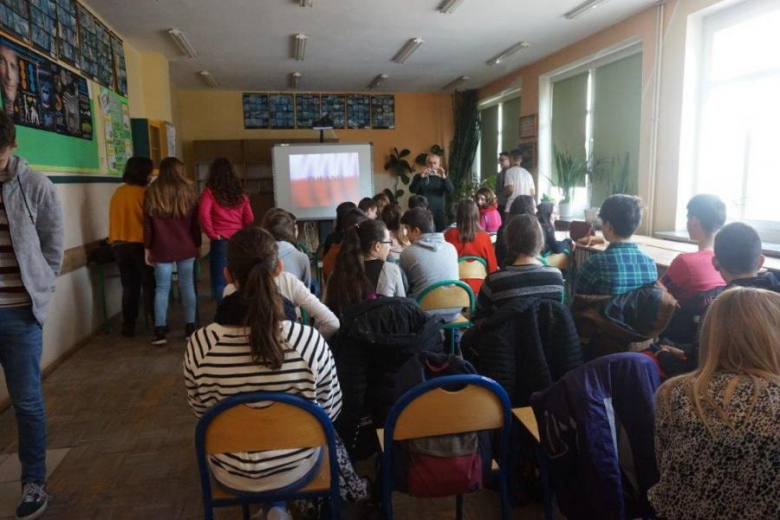 Uczniowie z Rumunii i Hiszpanii odwiedzili Złoty Stok