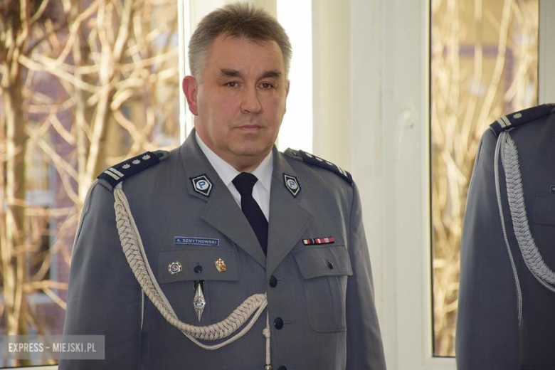 Pożegnanie insp. mgr Arkadiusza Szmytkowskiego - komendanta Komendy Powiatowej Policji w Ząbkowicach Śląskich