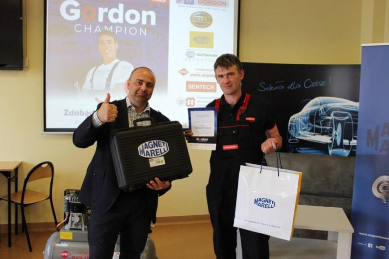 Łukasz Bogus zwycięzcą drugiej edycji turnieju „Mistrz Elektroniki Samochodowej – Gordon Champion”