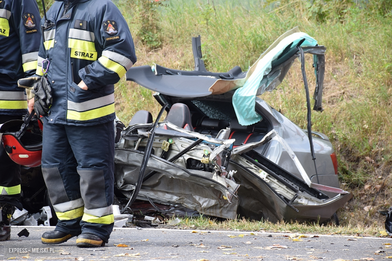	Śmiertelny wypadek na krajowej 46 między Laskami a Podzamkiem