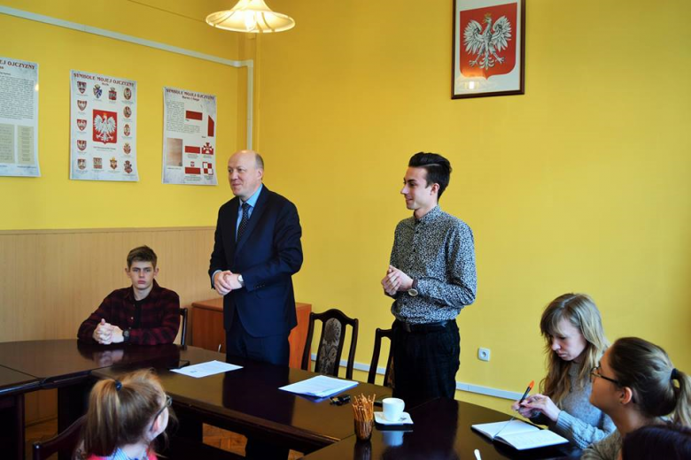 Spotkanie inicjujące powstanie Młodzieżowej Rady Miejskiej w Ziębicach
