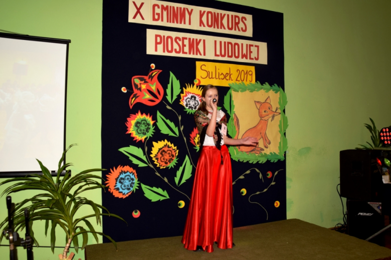 X Gminny Konkurs Piosenki Ludowej „Sulisek 2019”