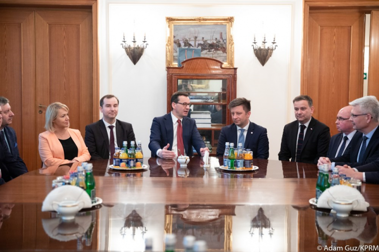 Włodarze z subregionu wałrzyskiego z wizytą Kancelarii Premiera Rady Ministrów