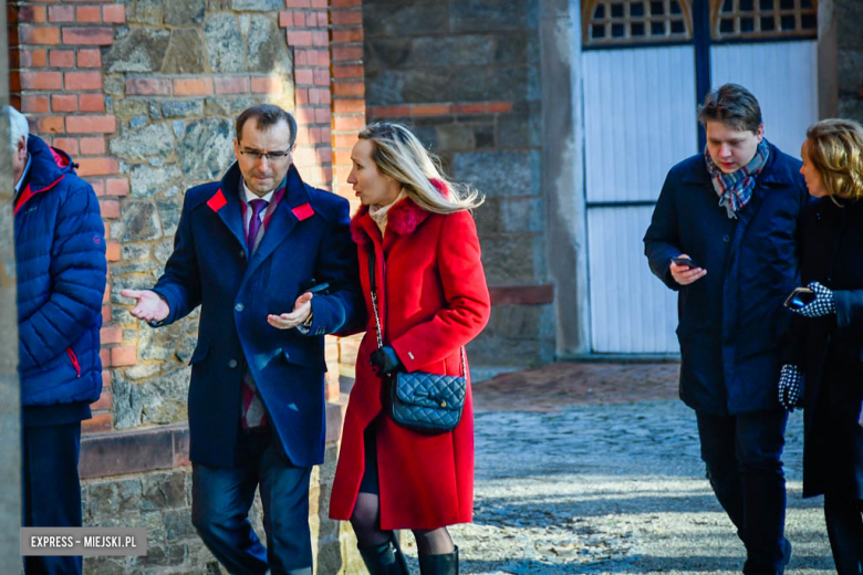 Premier Mateusz Morawiecki z wizytą w Kamieńcu Ząbkowickim
