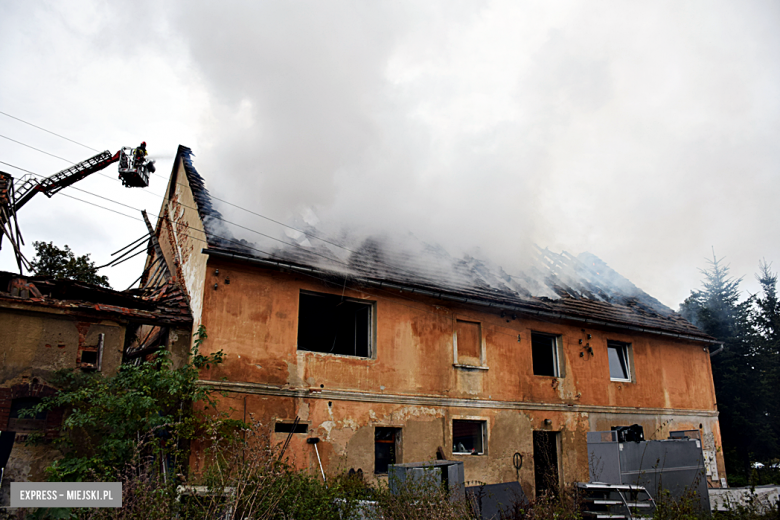 Pożar budynku mieszkalnego w Stoszowicach