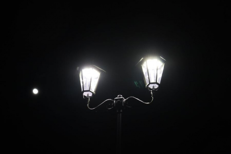 Nowe oświetlenie przy ulicy Ciasnej