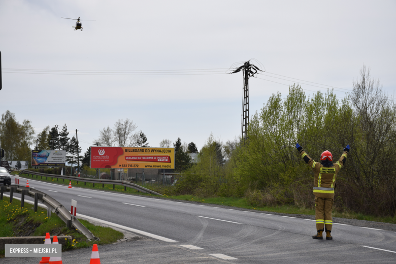 Śmiertelny wypadek z udziałem motocyklisty w Szklarach