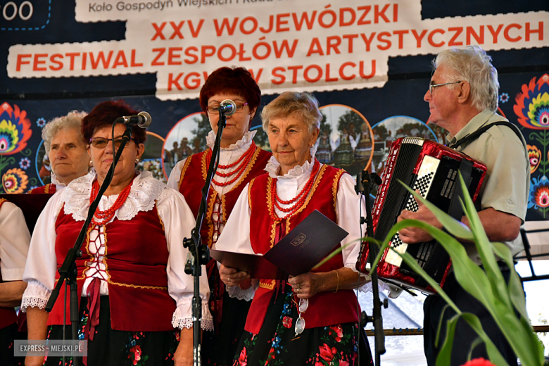 XXV Wojewódzki Festiwal Zespołów Artystycznych KGW w Stolcu