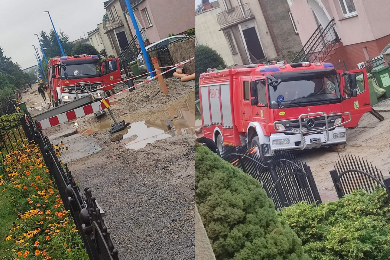 Problemy strażaków-ochotników ze Stolca podczas działań na terenie powiatu strzelińskiego