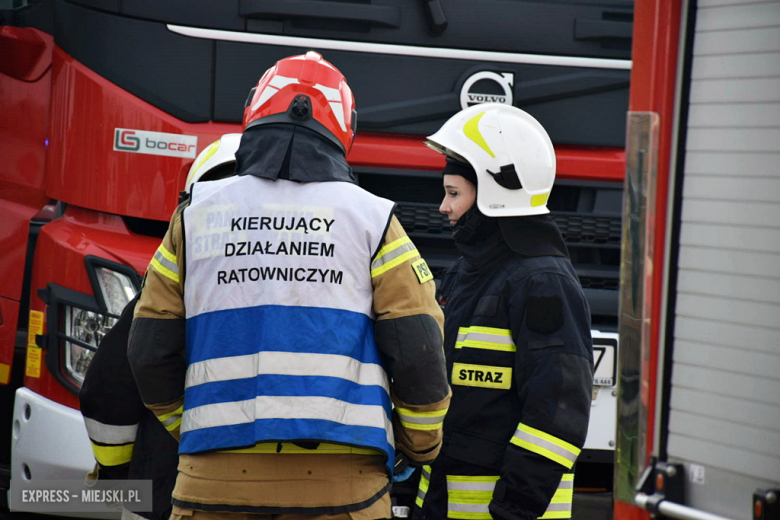Pożar kotłowni w domu jednorodzinnym w Lutomierzu