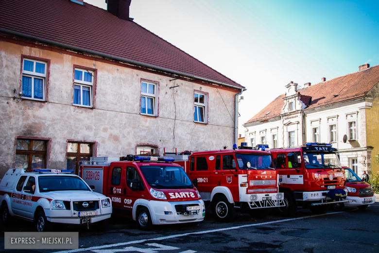 Przekazanie kluczyków do nowego wozu bojowego dla strażaków-ochotników z Kamieńca Ząbkowickiego I