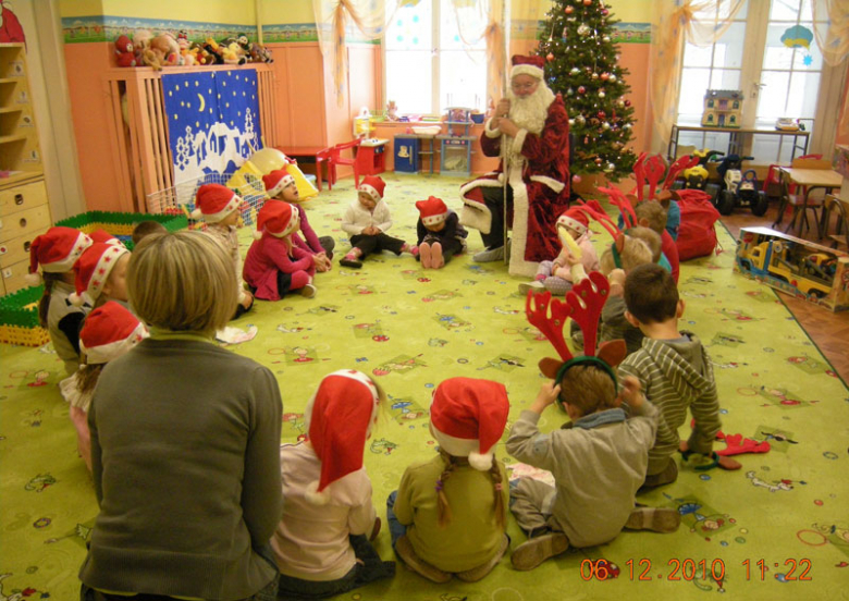 Mikołaj w przedszkolach wiejskich