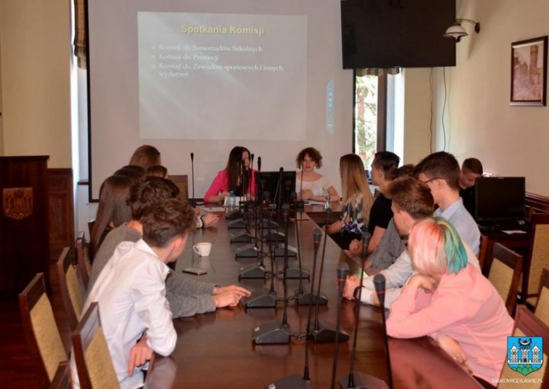Posiedzenie Młodzieżowej Rady Miejskiej w Ząbkowicach Śląskich