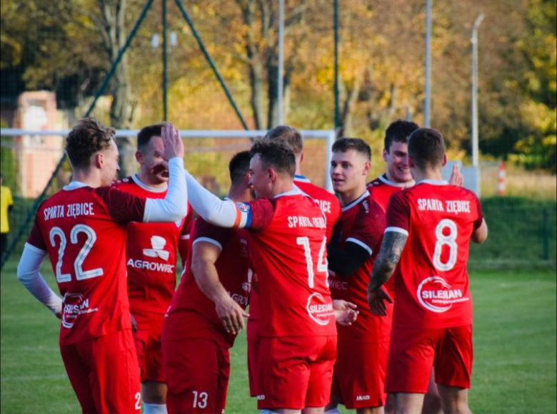 A-klasa, gr. II: Sparta Ziębice 3:0 (1:0) STEP Tąpadła Wiry