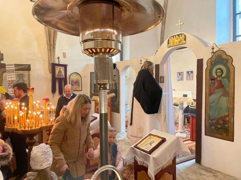 Kilkuset wiernych uczestniczyło w Liturgii Paschalnej w ząbkowickiej cerkwi