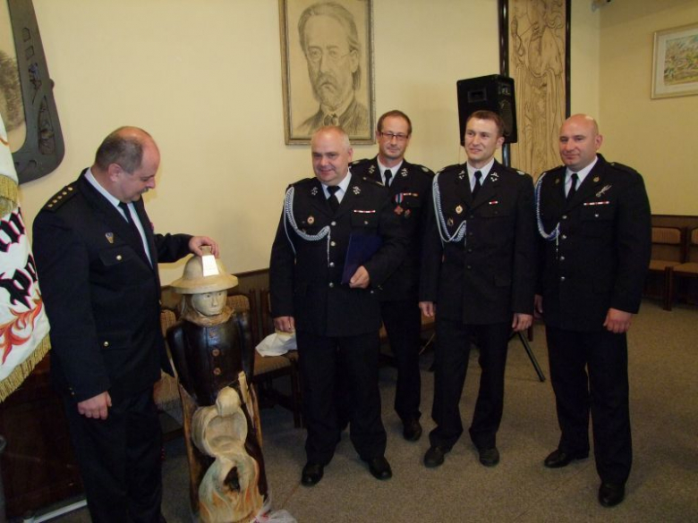 Strażacy ze Stolca w Czechach
