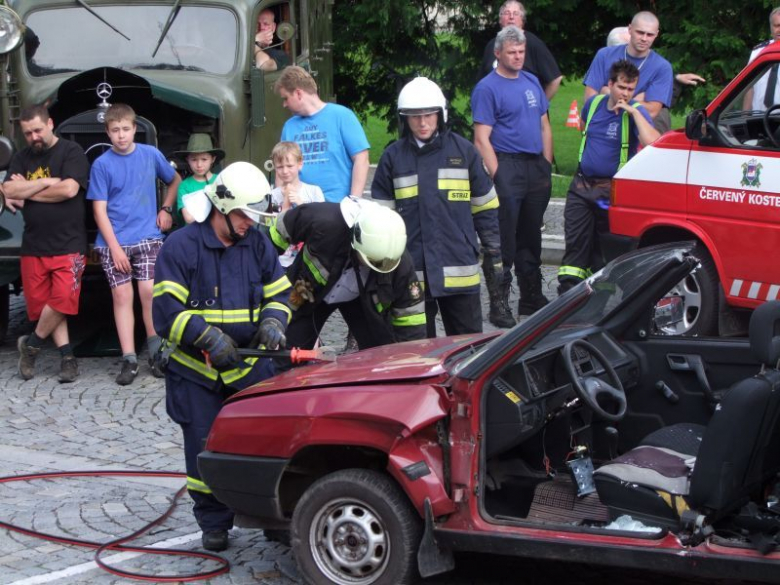Strażacy ze Stolca w Czechach