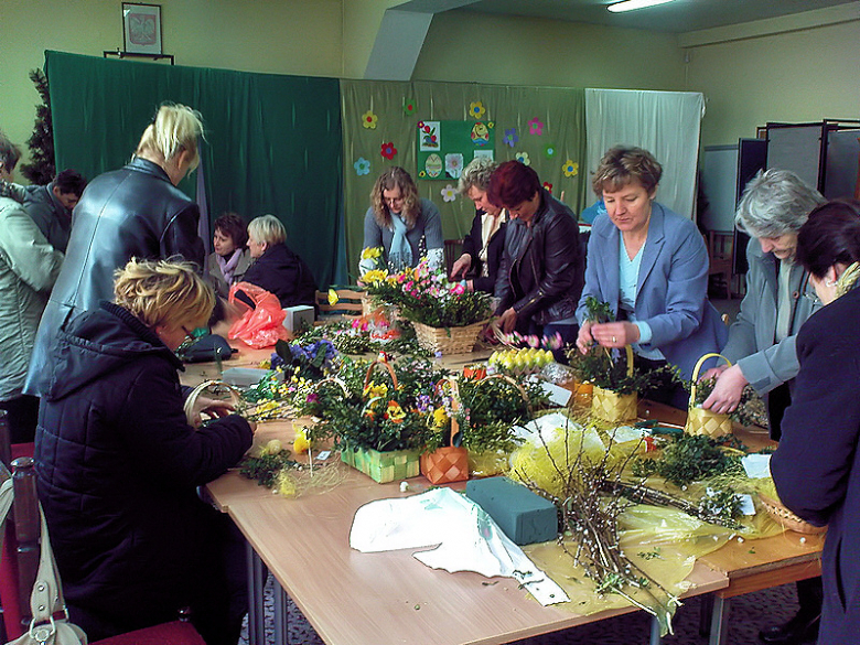 Wielkanocne warsztaty florystyczne w Ząbkowicach Śląskich